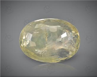 Yellow Sapphire Unheated & Untreated Natural Certified 5.81CTS-5888